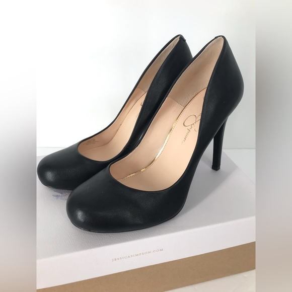 Jessica Simpson Vegan Leather High Heel *Read Descrip. - Picture 1 of 10